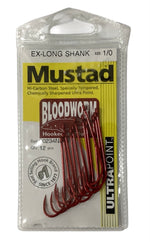 Mustad Ex-Long Shank Bloodworm