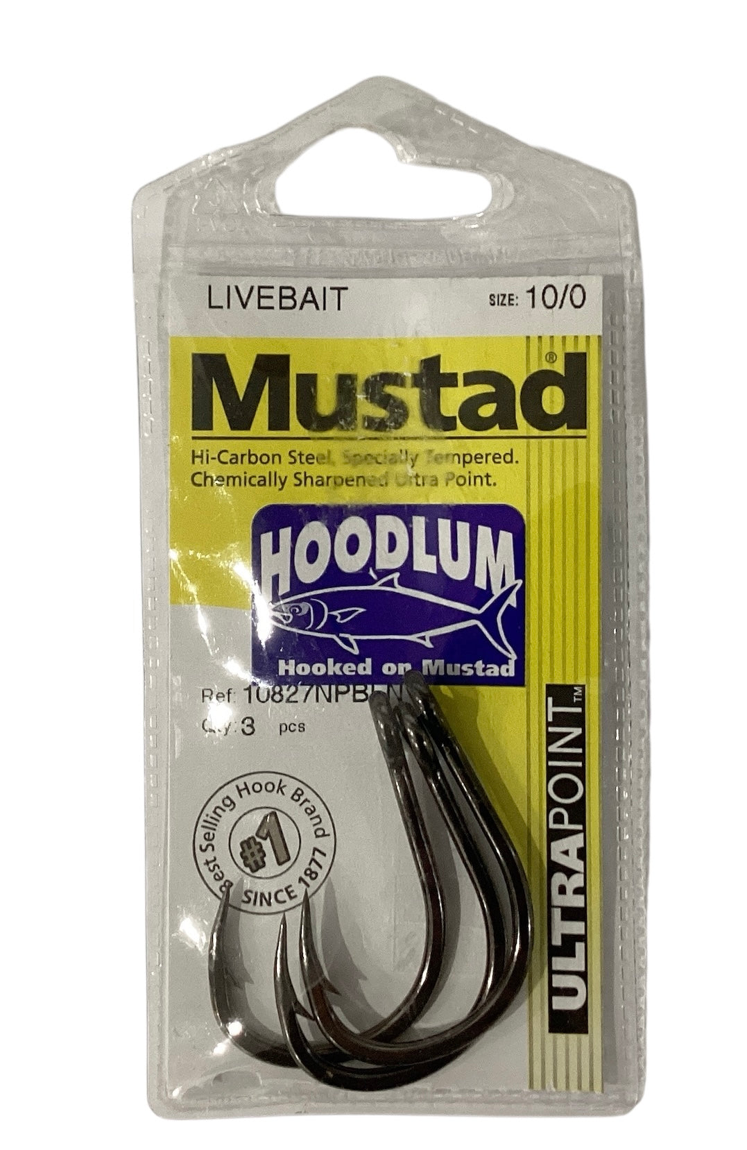 Mustad Livebait Hoodlum Hooks