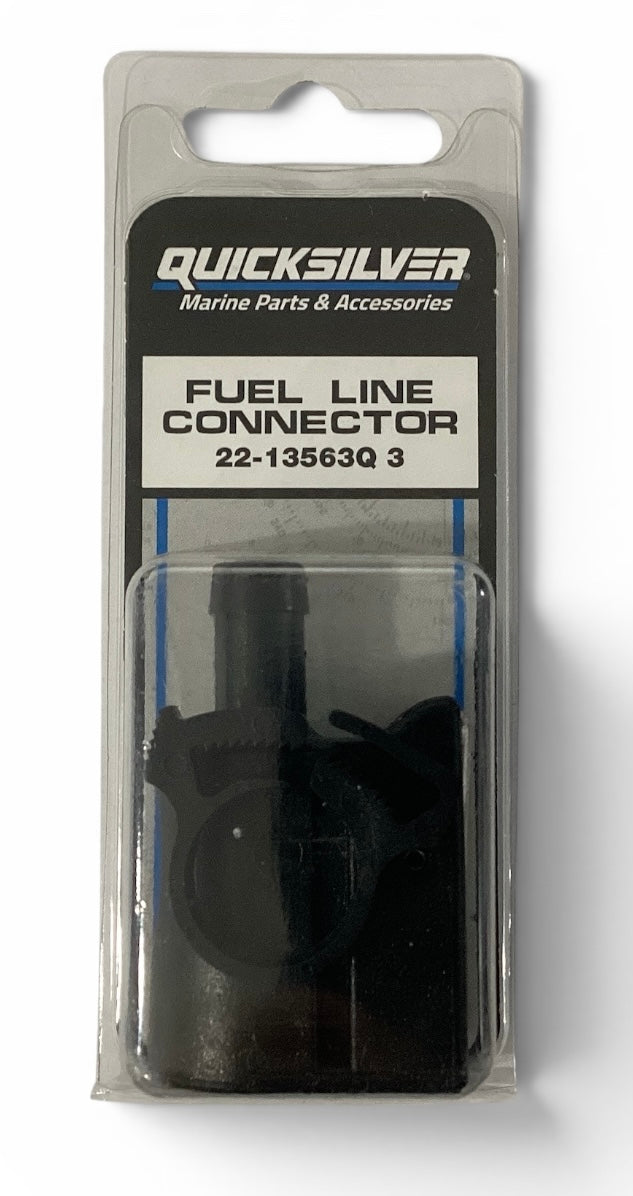 Genuine Quicksilver (Mercury) Fuel Line Connector - 13563Q3