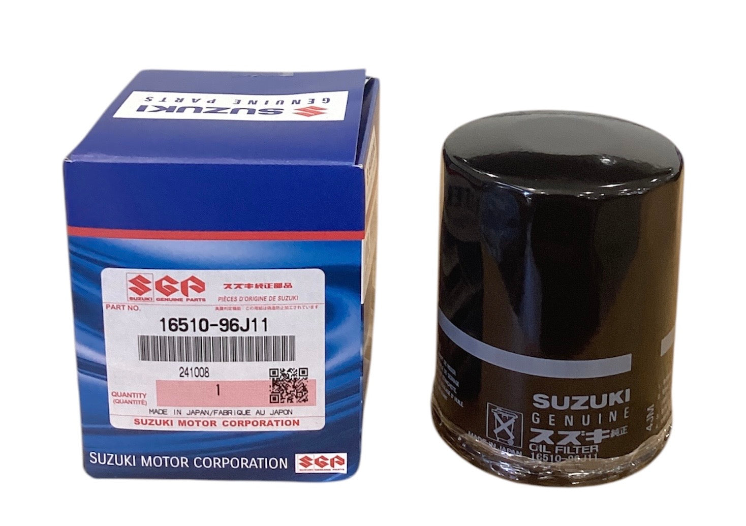 Suzuki Genuine Oil Filter - 16510-96J11