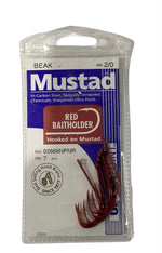 Mustad Beak Red Baitholder Hooks
