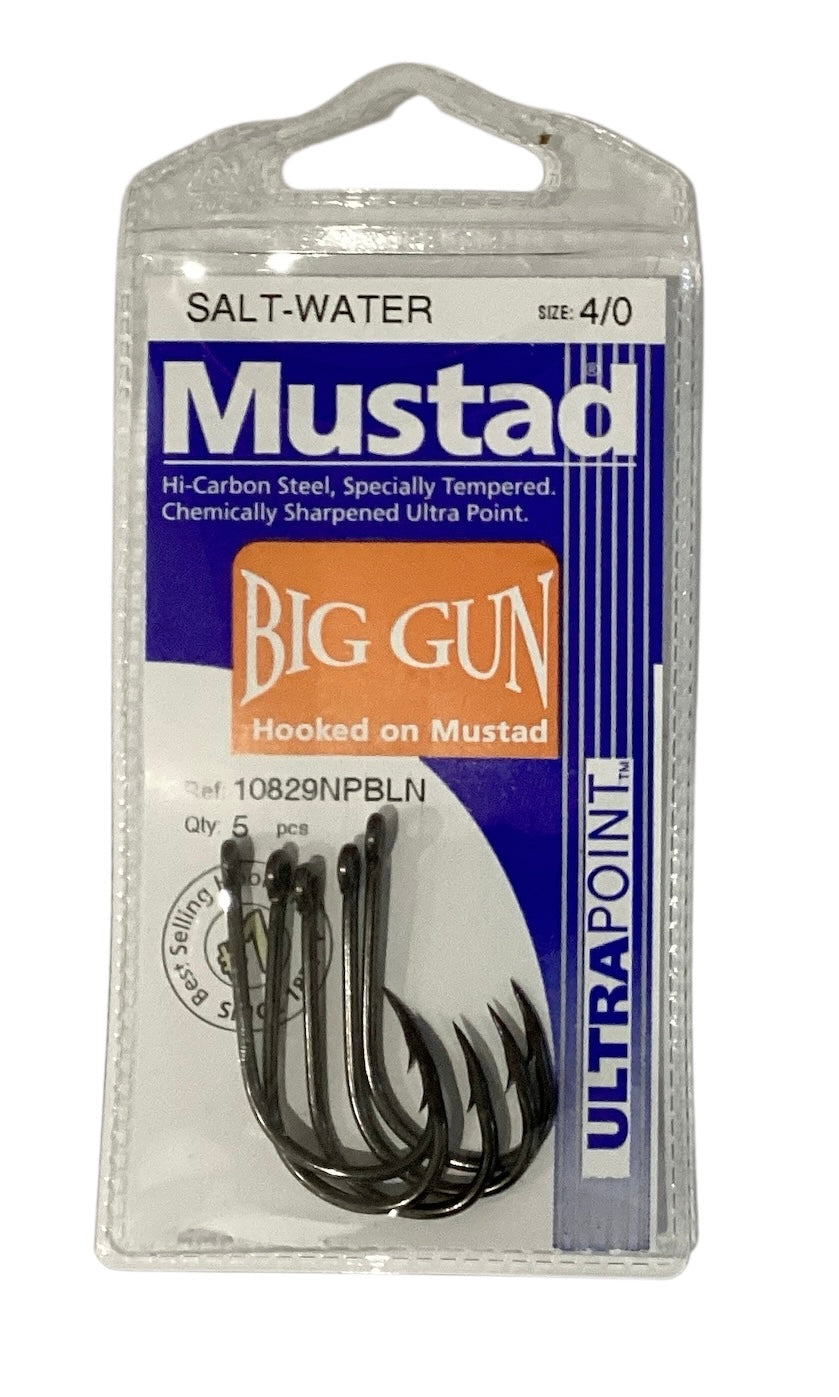 Mustad Salt-Water Big Gun Hooks