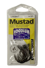 Mustad Livebait Hoodlum Hooks
