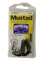 Mustad Livebait Hoodlum Hooks