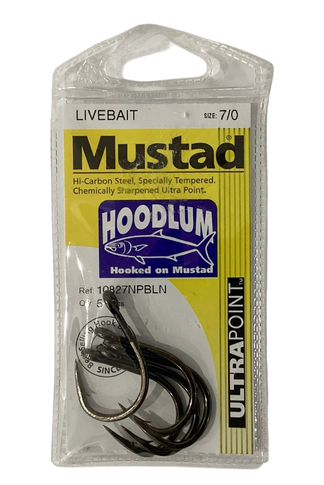Mustad Livebait Hoodlum Hooks