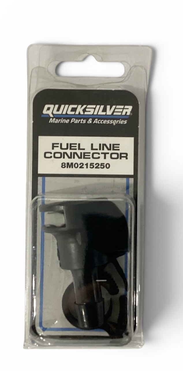 Genuine Quicksilver (Mercury) Fuel Line Connector - 8M0215250