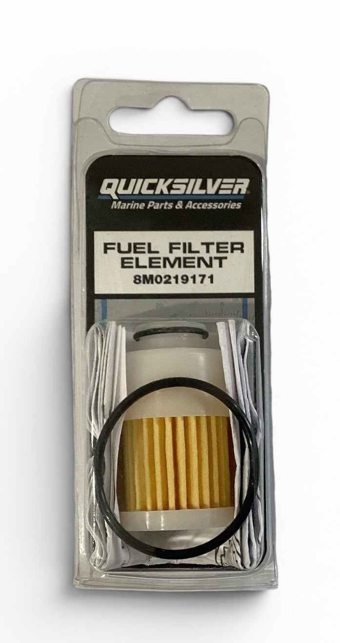 Genuine Quicksilver (Mercury) Fuel Filter Element - 8M0219171