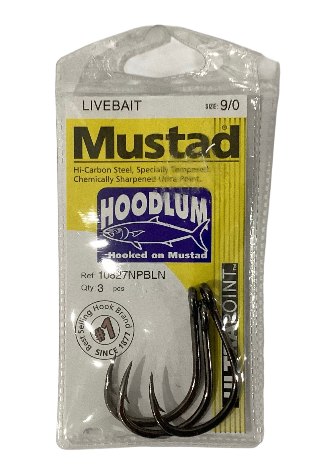 Mustad Livebait Hoodlum Hooks