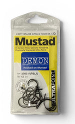 Mustad DEMON Light Gauge Circle Hook