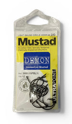 Mustad DEMON Light Gauge Circle Hook
