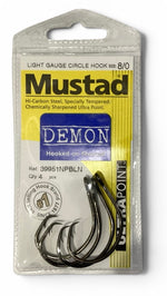 Mustad DEMON Light Gauge Circle Hook