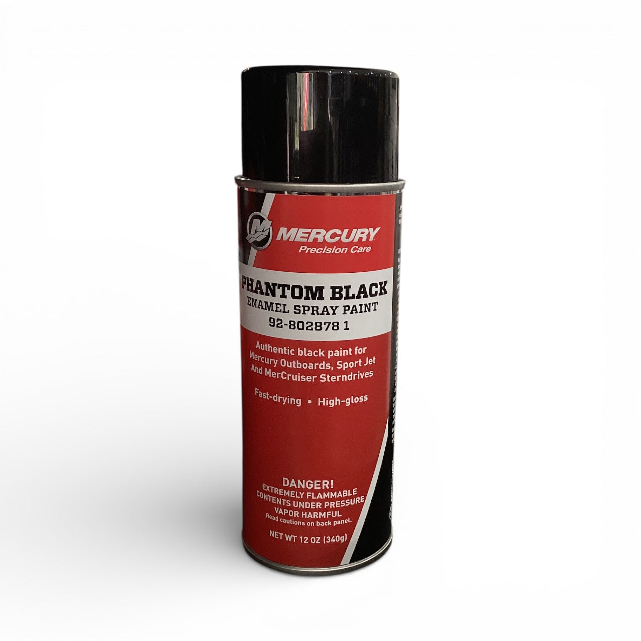 Mercury Phantom Black Enamel Spray Paint