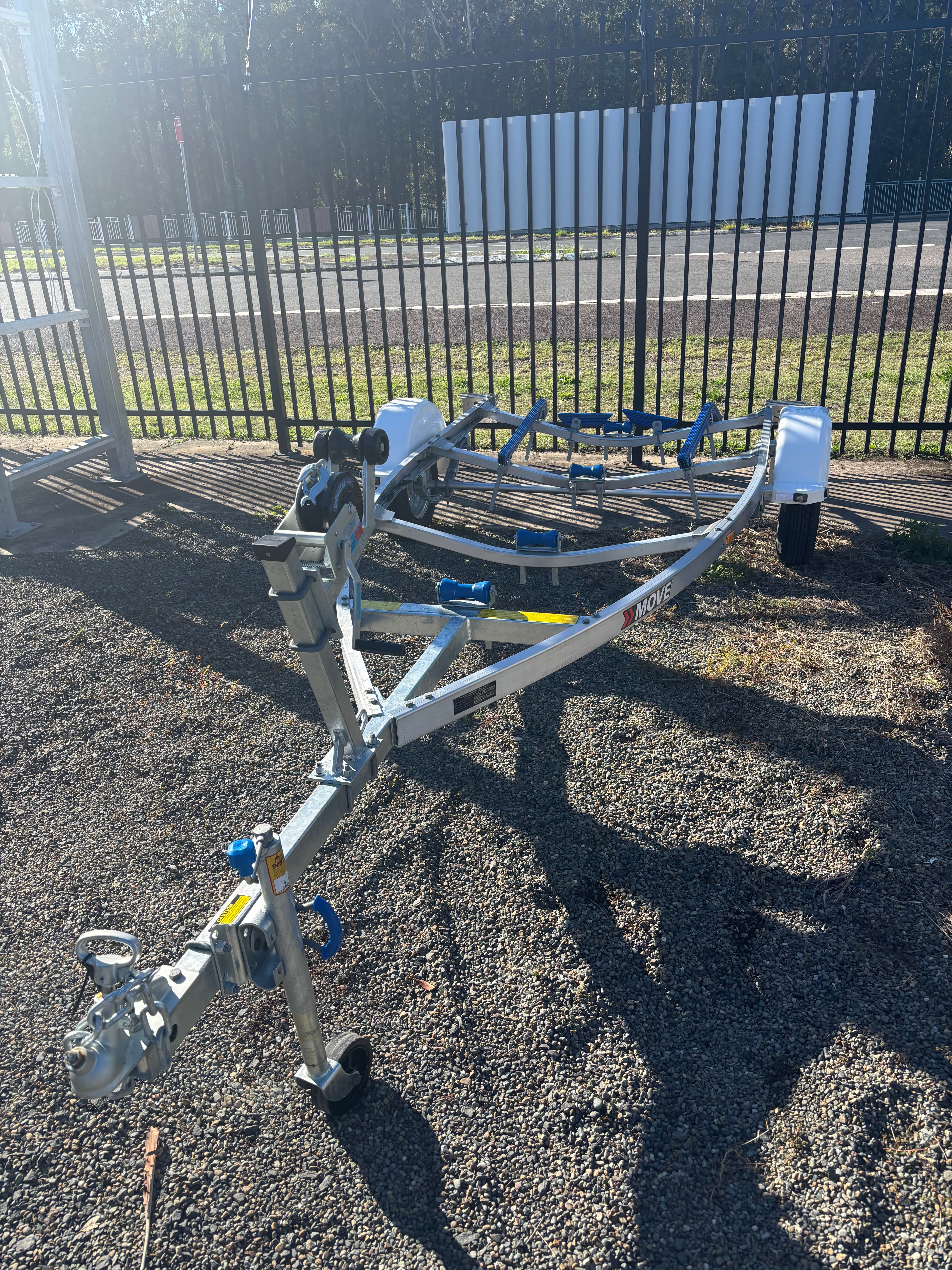 MOVE Aluminium Unbraked Boat Trailer TALL749S13 (Suits Boats 4M - 4.4M)