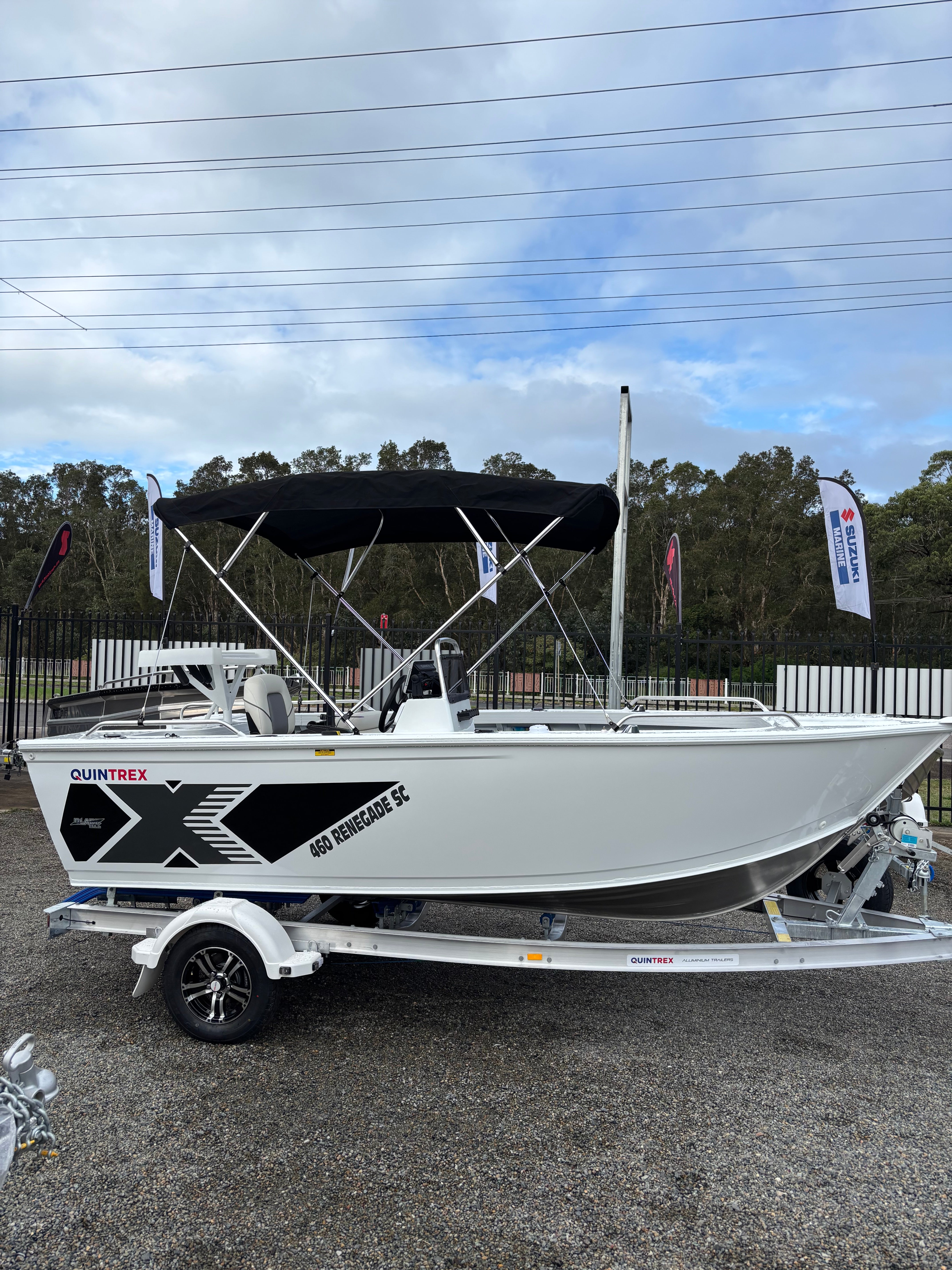 Quintrex 460 Renegade SC (Side Console)