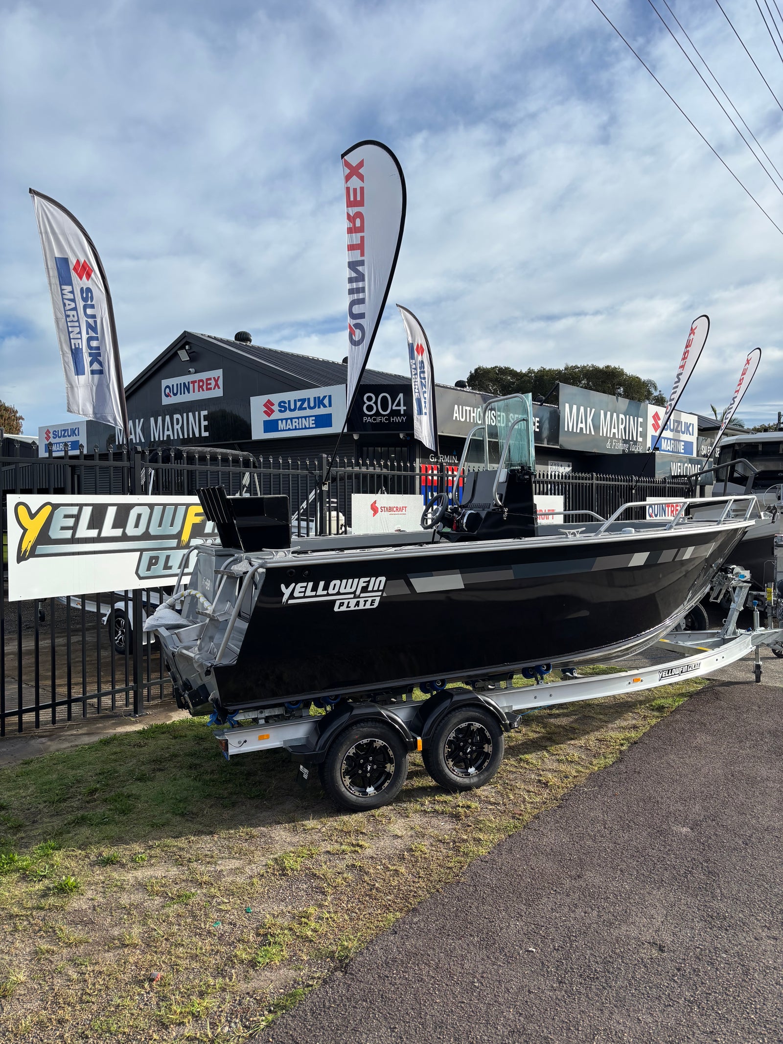 Yellowfin YF-58 Centre Console
