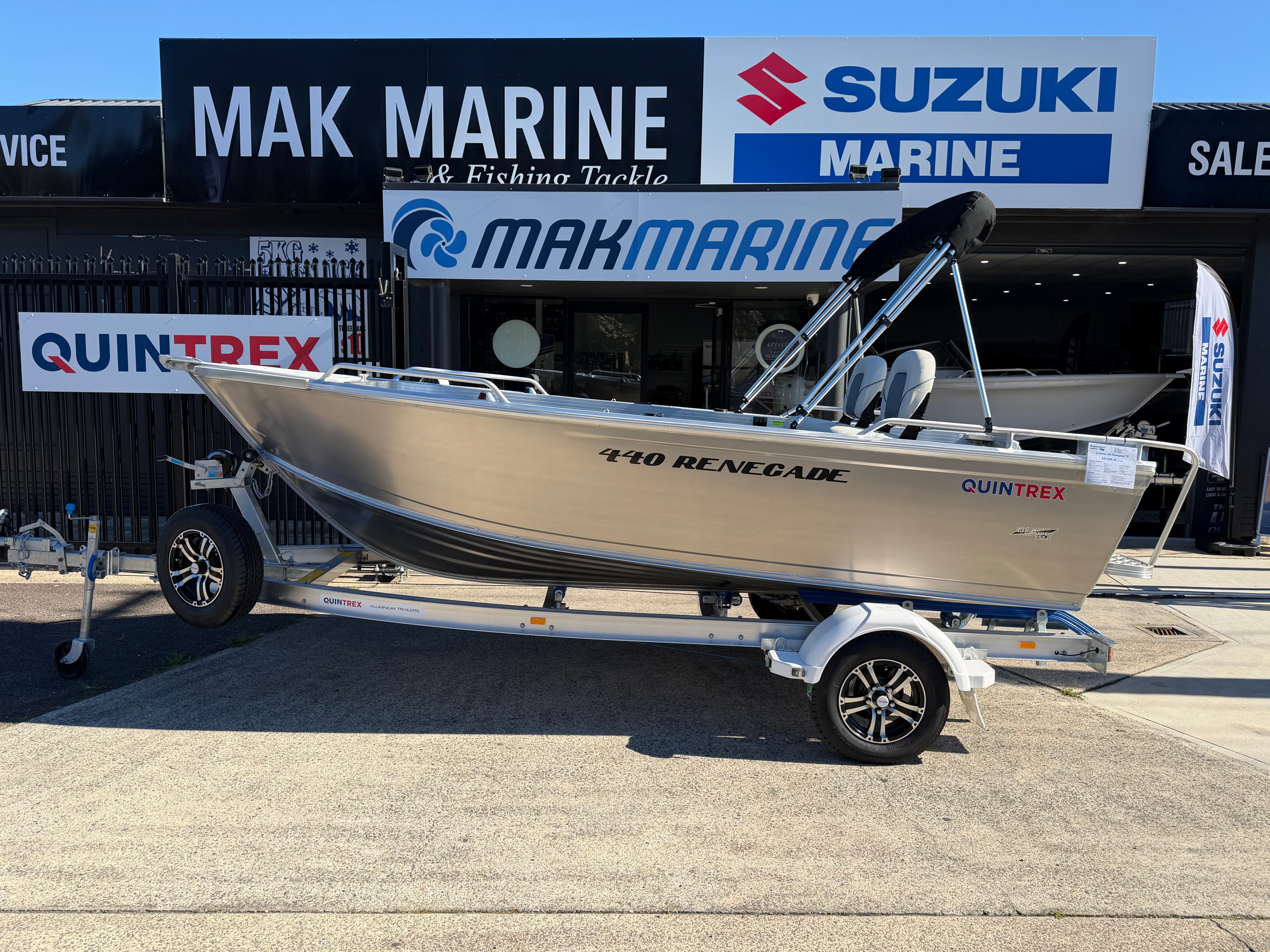 Quintrex 440 Renegade TS