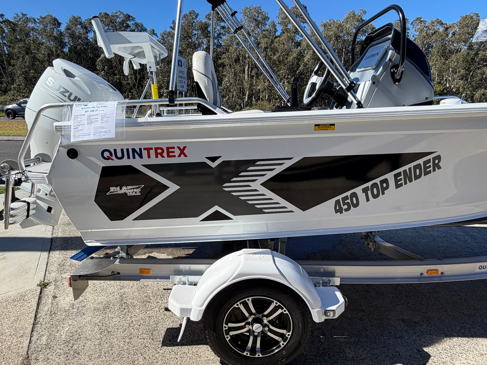 Quintrex 450 Top Ender