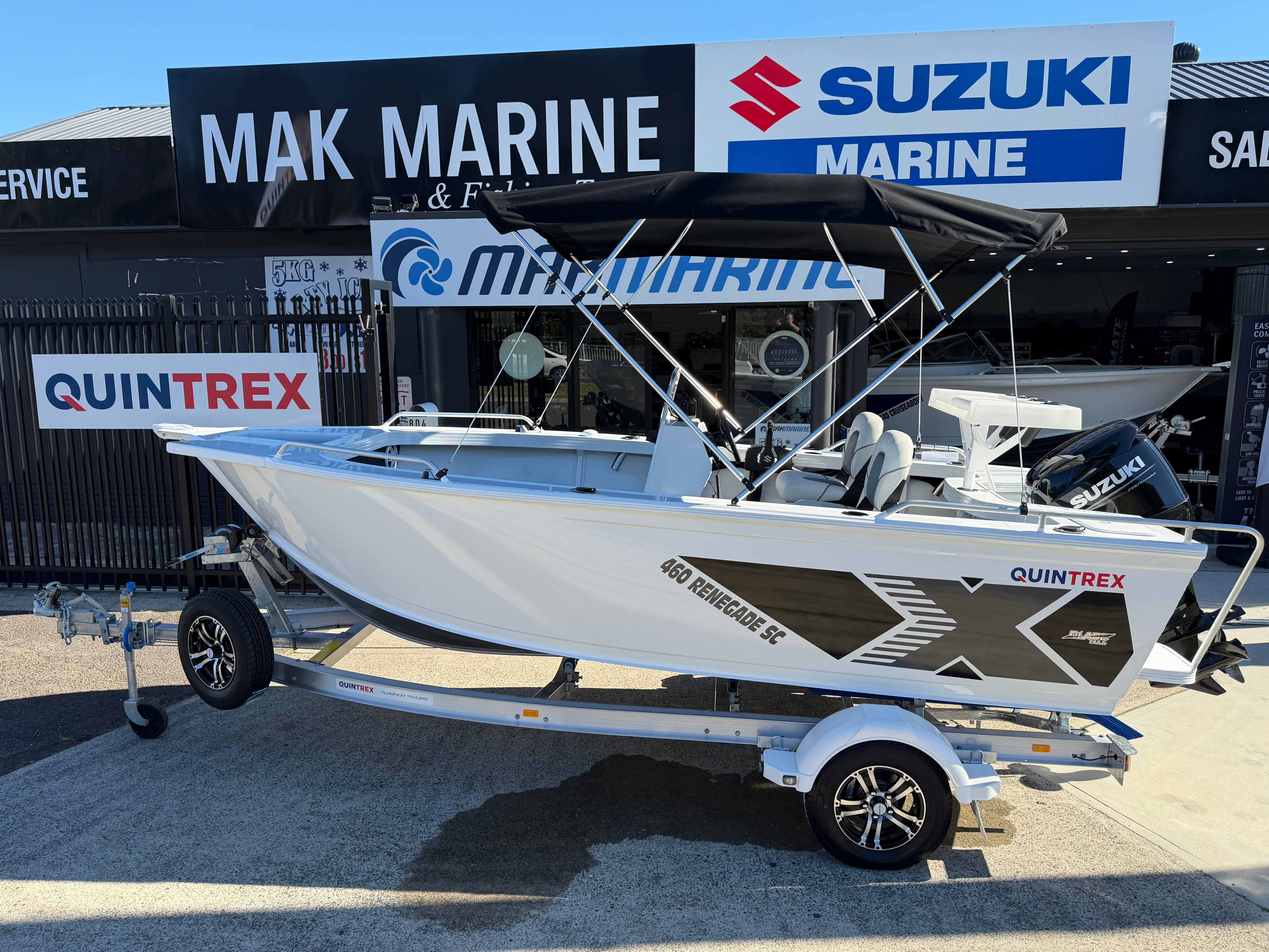 Quintrex 460 Renegade SC (Side Console)