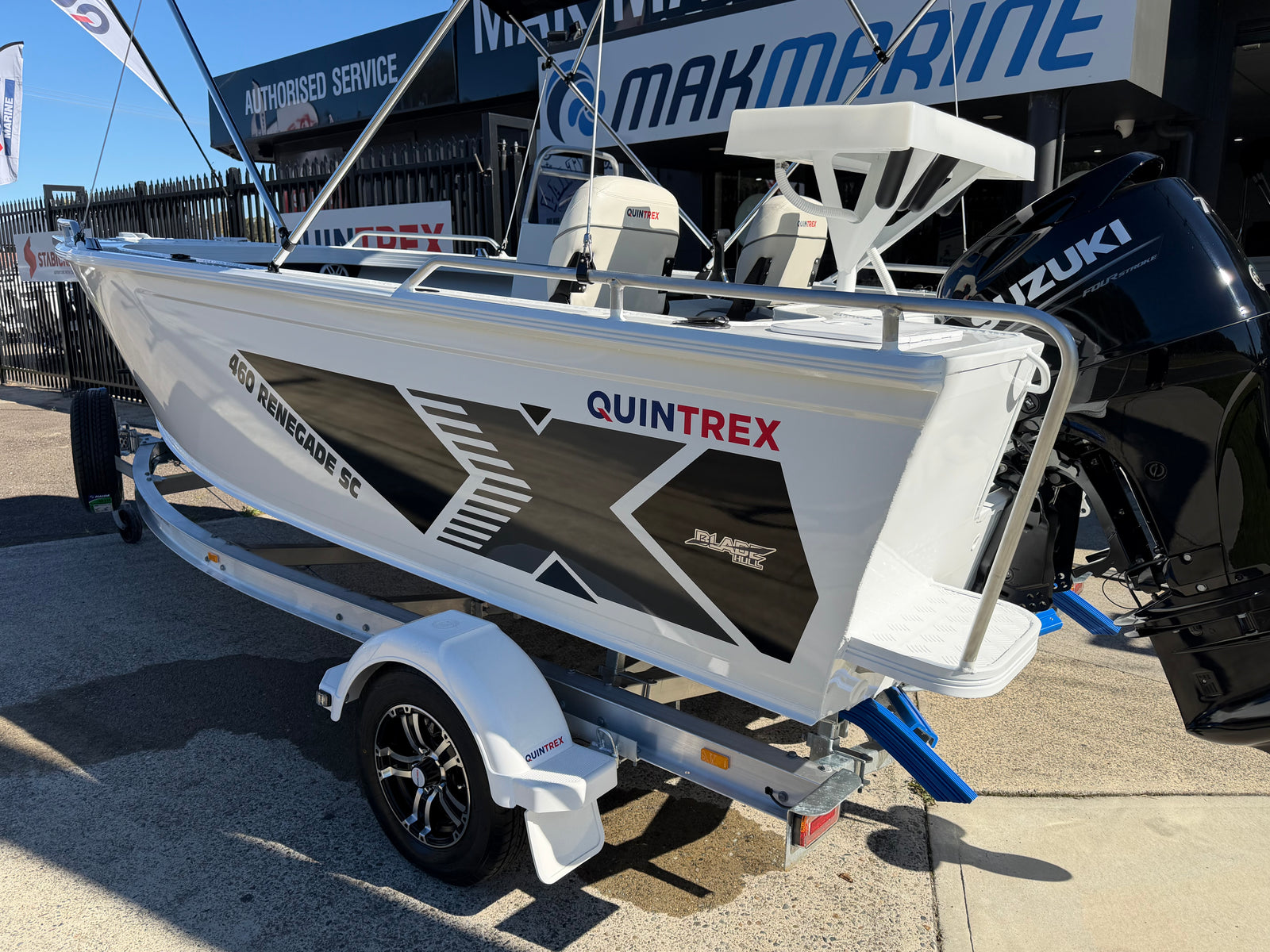 Quintrex 460 Renegade SC (Side Console)