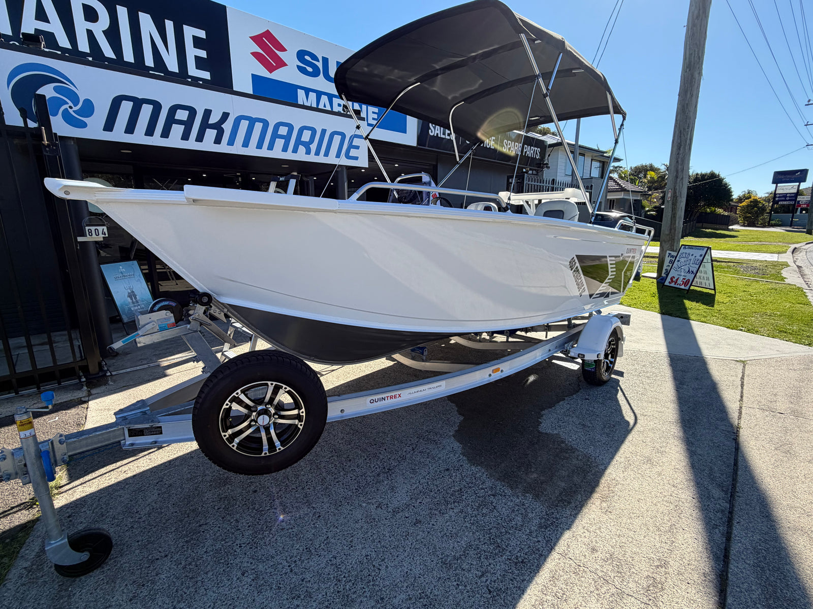 Quintrex 460 Renegade SC (Side Console)