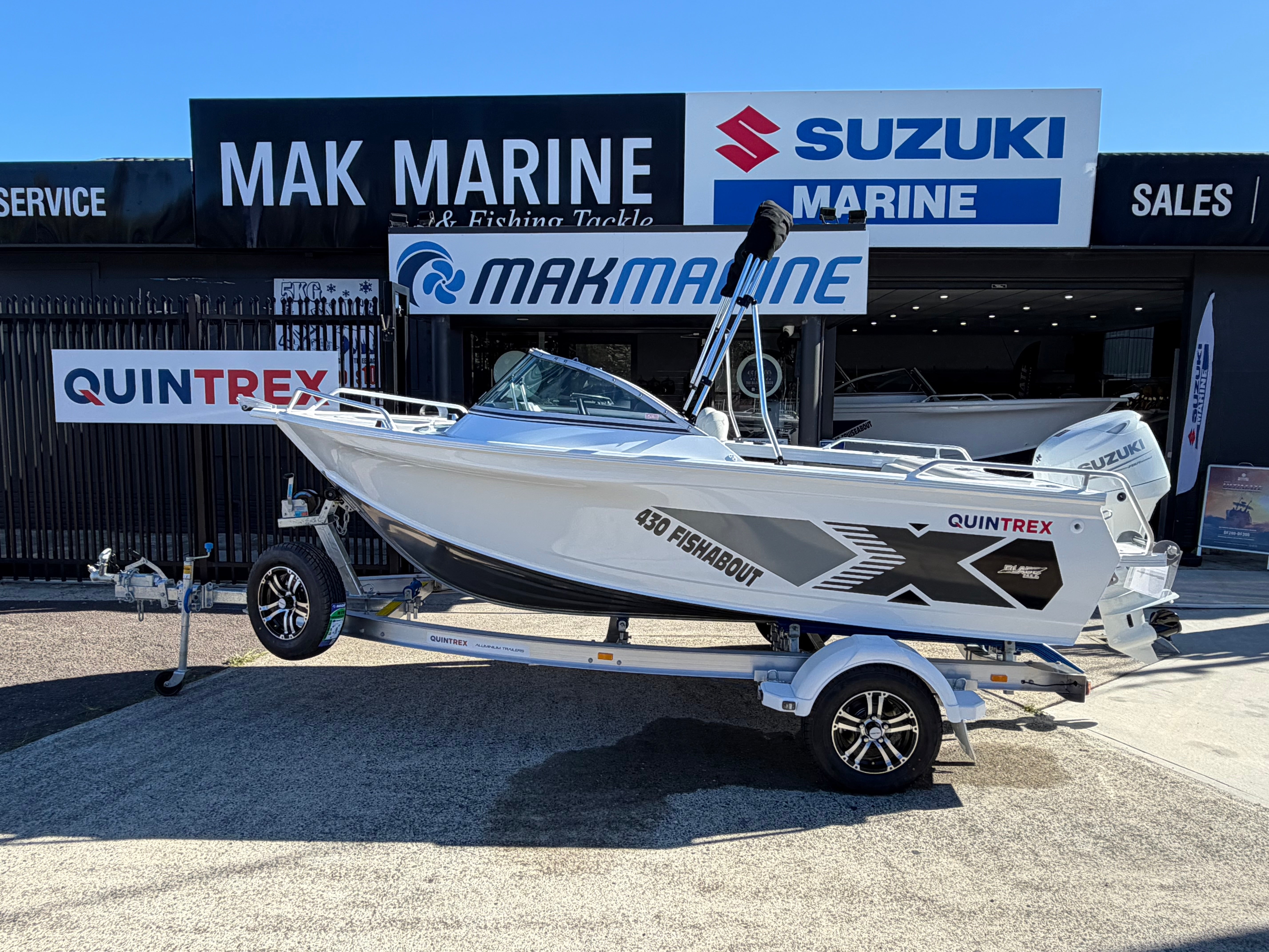 Quintrex 430 Fishabout