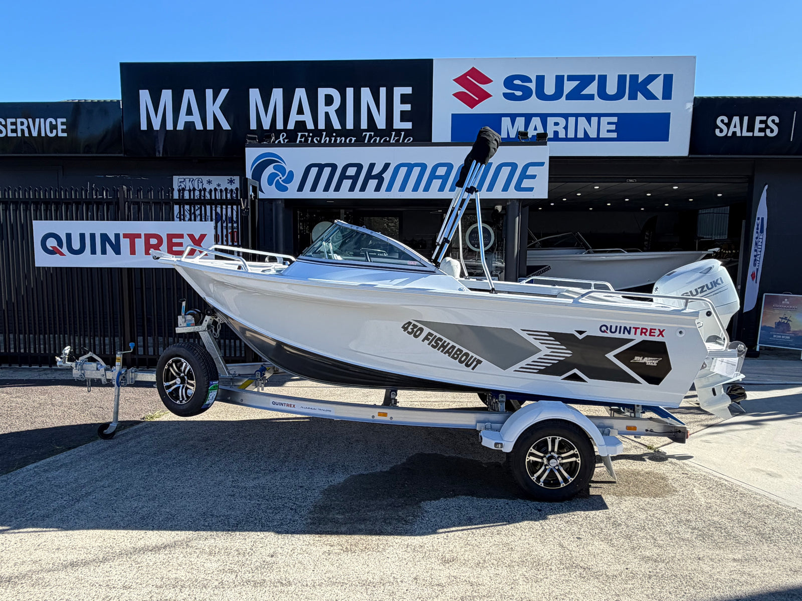 Quintrex 430 Fishabout