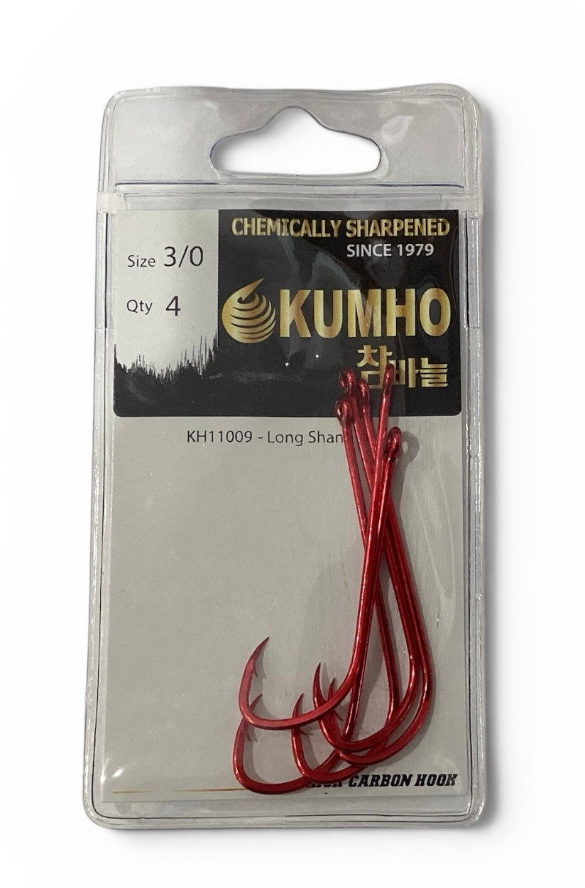 KUMHO Long Shank Red Hooks