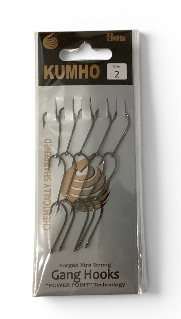 KUMHO Gang Hooks 2 Hook Rig