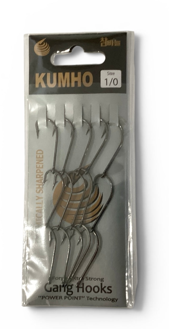 KUMHO Gang Hooks 2 Hook Rig