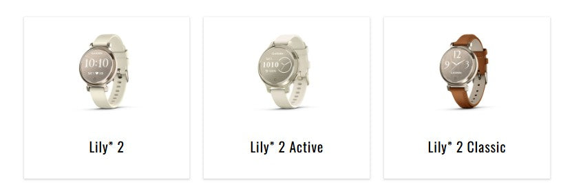 GARMIN - Lily® 2 Bands (14 mm)