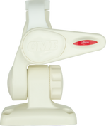 Rectangular Double Swivel Antenna Base with lead - Suit AW36xx whips -  White and Black