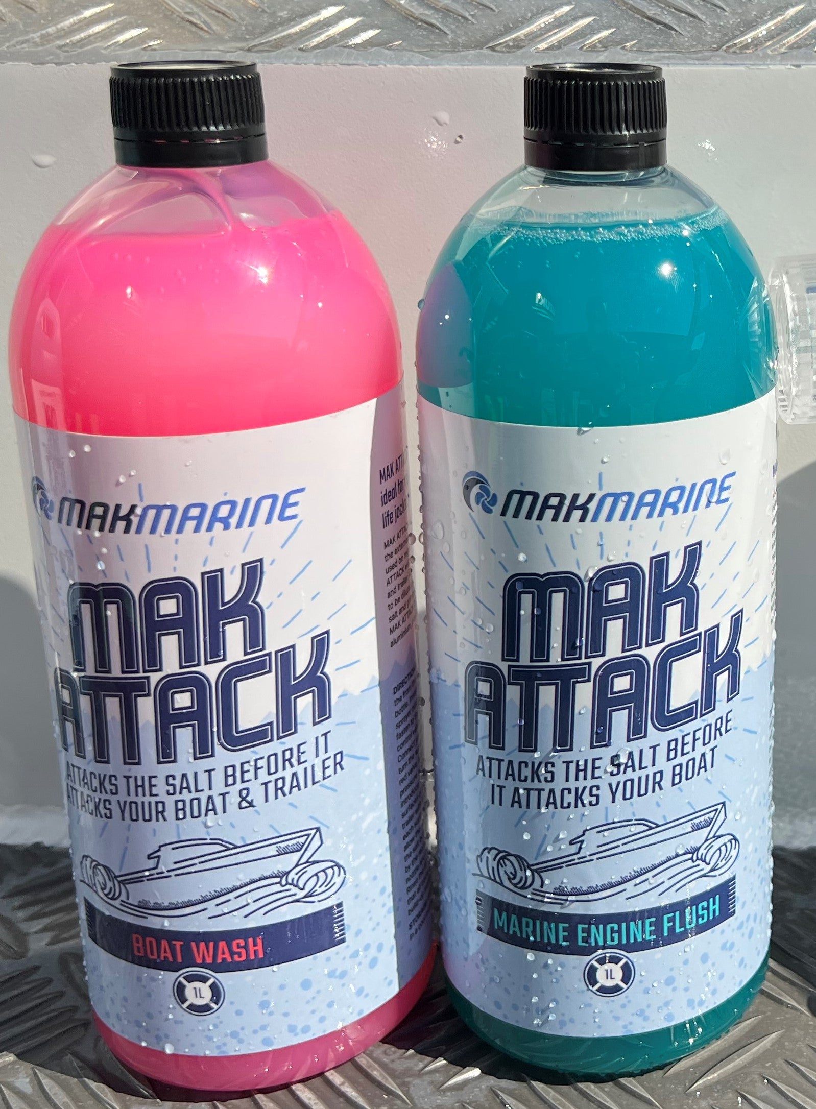 MAK ATTACK - Engine Flush and Boat Wash - Refill Kit