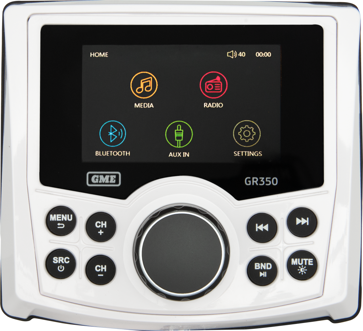 GME Compact AM/FM Marine Stereo with bluetooth - GR350BT